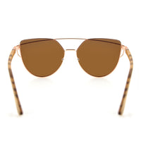Coco // Polarized Brown Cat-Eye Sunglasses
